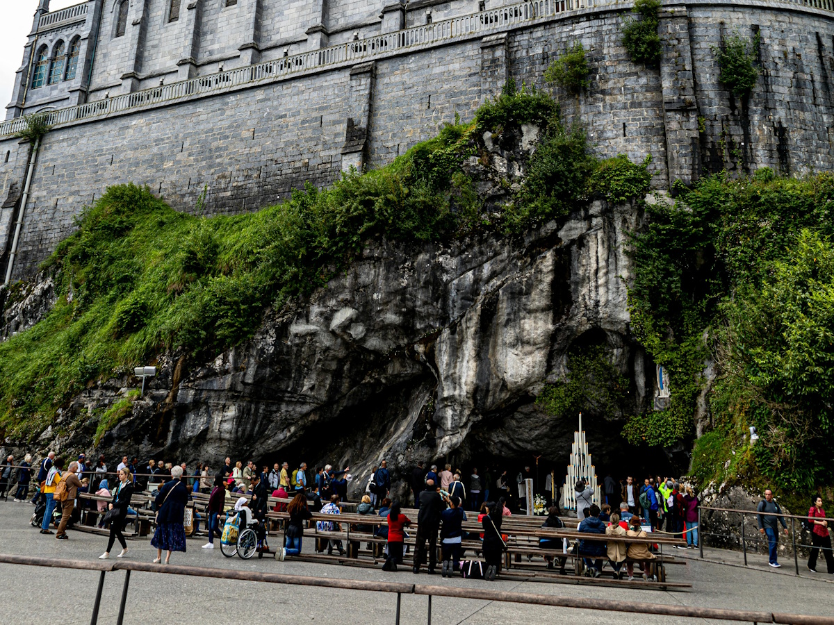 Grotte de Massabielle à Lourdes